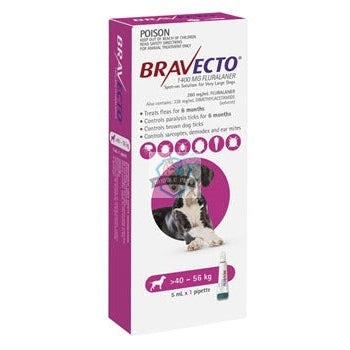 Bravecto Spot On Flea Prevention for Dogs