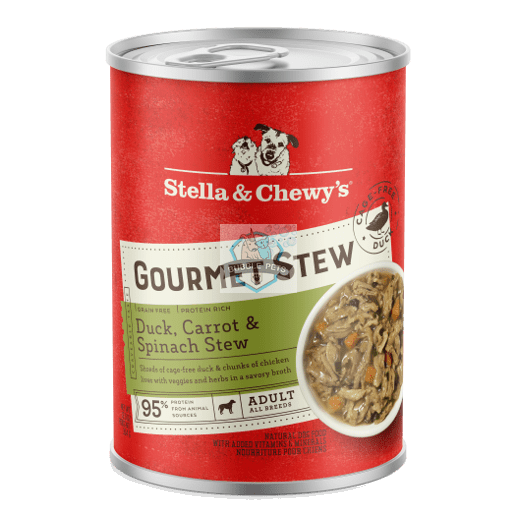Stella & Chewy's Gourmet Stew - Duck, Carrot & Spinach Stew Dog Food