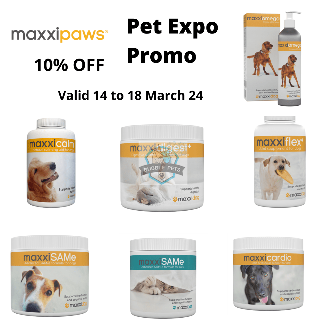 PROMO 10% OFF Maxxipaws Supplement