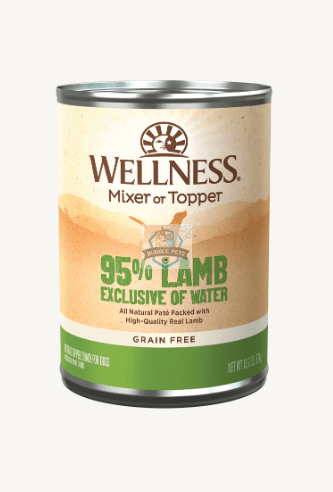Wellness 95% Lamb Recipe Wet Dog Food