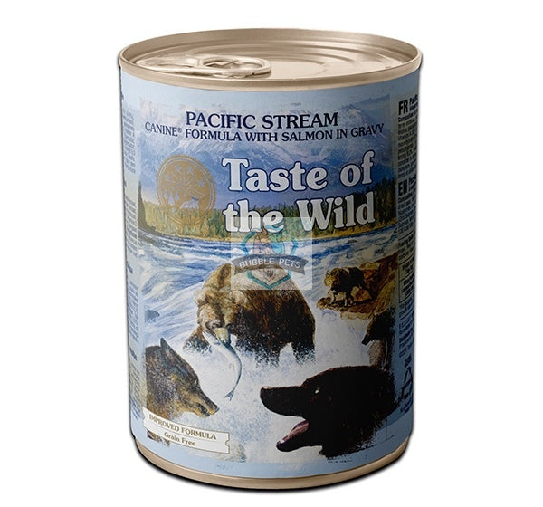 Taste of the Wild Pacific Stream with Salmon in Gravy Canned Dog Food