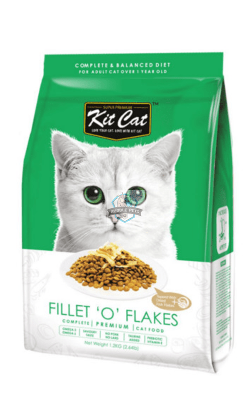 20% OFF PROMO Kit Cat Fillet ‘O’ Flakes Dry Cat Food