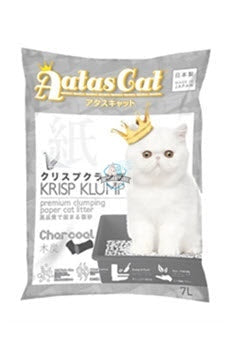 Aatas Cat Krisp Klump Charcoal Paper Cat Litter
