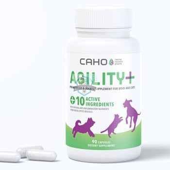 CAHO Agility+ Premium Hip & Joint Supplement for Dogs & Cats