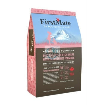 FirstMate Pacific Ocean Fish with Blueberries Dry Cat Food