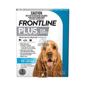 Frontline Plus For Medium Dogs 10 To 20Kg
