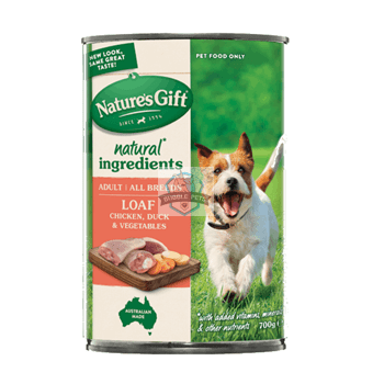 Nature's Gift Duck Chicken & Vegetable Dog Canned Food