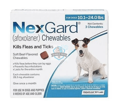 Forget Me Not NexGard Flea & Tick Chews For Dogs Donations