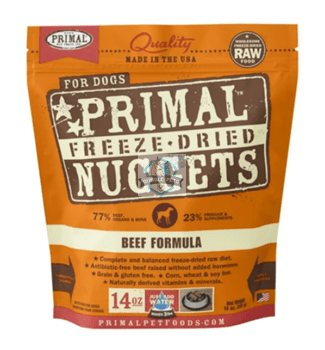 PROMO Buy 2 for $119.90 Primal Freeze Dried Beef Formula for Dogs