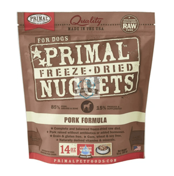 PROMO Buy 2 for $119.90 Primal Freeze Dried Pork Formula for Dogs