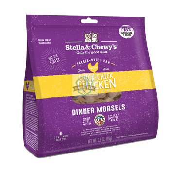 Stella & Chewy's Freeze Dried Dinner Morsels (Chick, Chick, Chicken) Cat Food