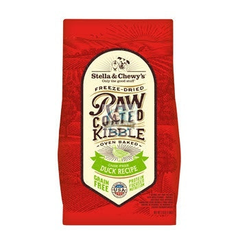 Stella & Chewy’s Freeze Dried Duck Raw Coated Dog Kibble