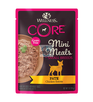 Wellness CORE Small Breed Mini Meals - Pate Chicken Wet Dog Food