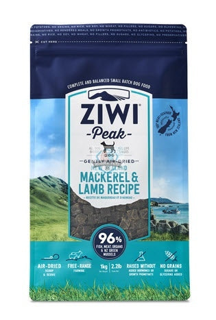 ZiwiPeak Daily Dog Air-Dried Cuisine Mackerel and Lamb Dog Food