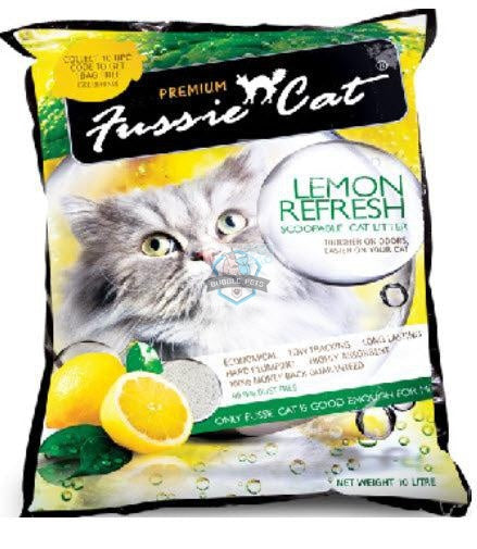 Fussie Cat Refresh Lemon Scented Litter (Buy 3 Bundle Pack at $27)