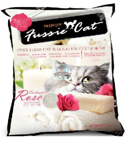 Fussie Cat Enchanted Rose Scented Litter (Buy 3 Bundle Pack)