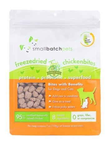 Smallbatch Chicken Freeze-Dried Topper for Dogs & Cats