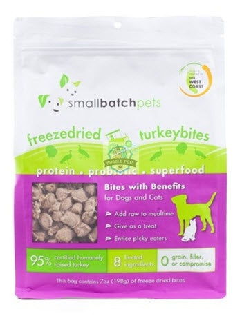 Smallbatch Turkey Freeze-Dried Topper for Dogs & Cats