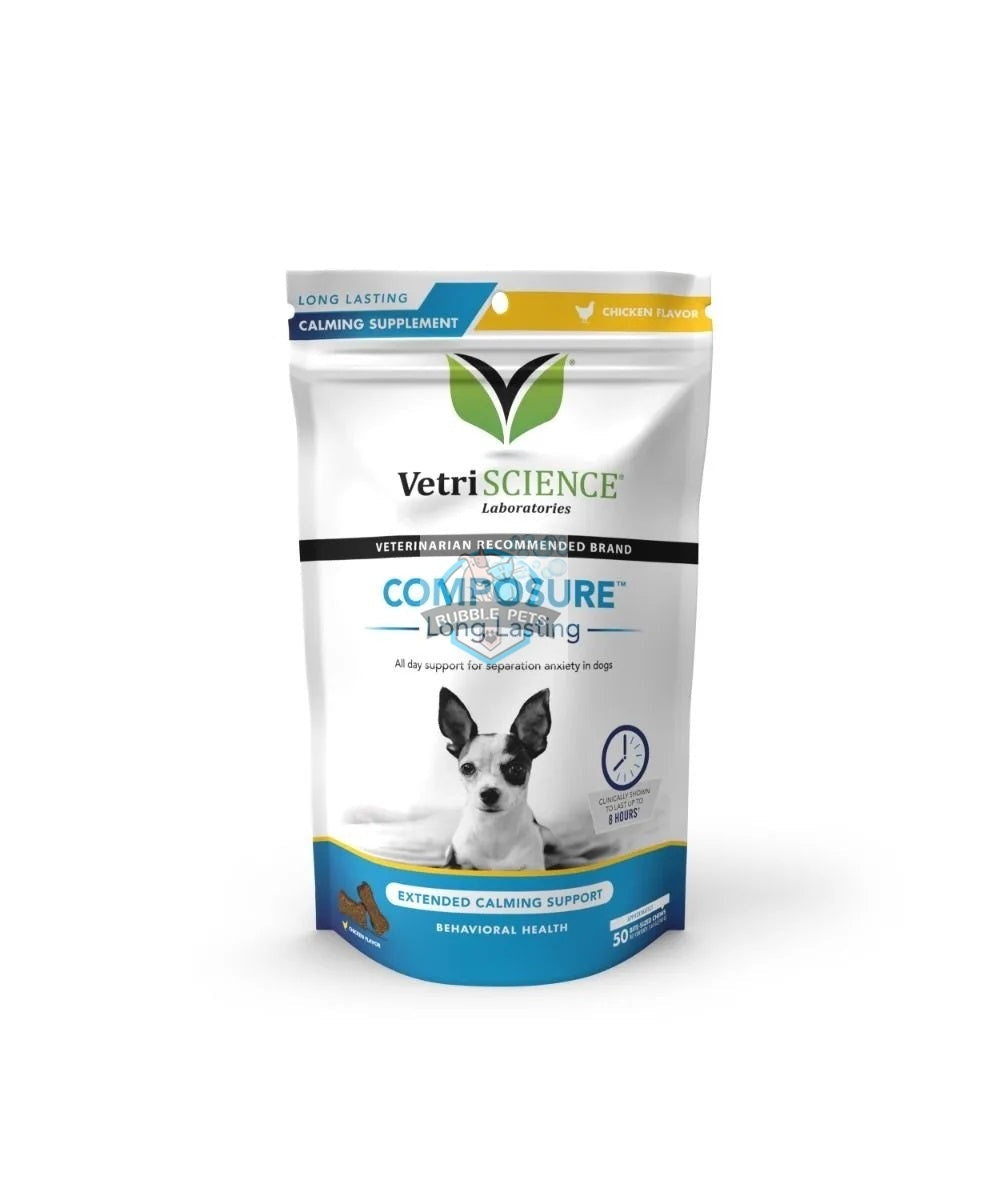 VetriScience® - Composure Long Lasting Calming Supplement for Dogs (50 chews)