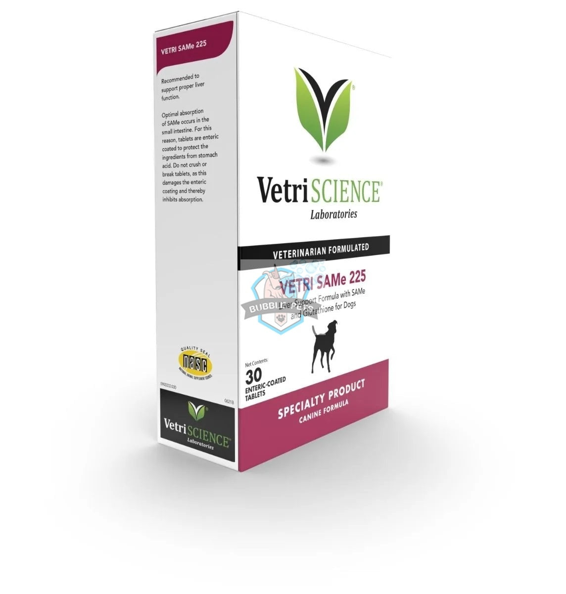 VetriScience® - Vetri SAMe 225 Liver Health Supplement for Dogs & Cats (30 tablets)
