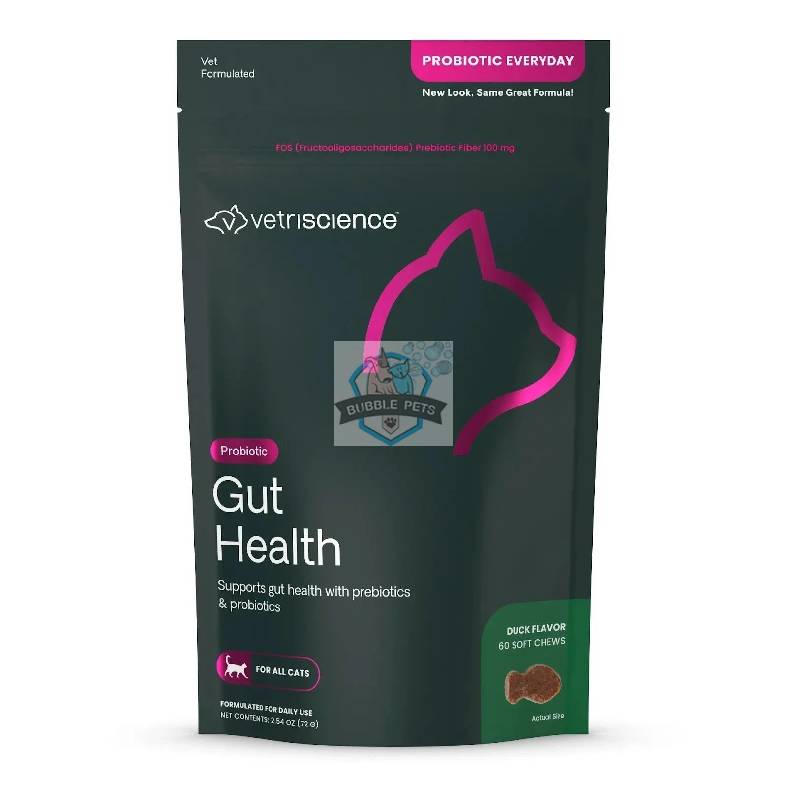 VetriScience® - Probiotic Gut Health For Cats (60 chews)