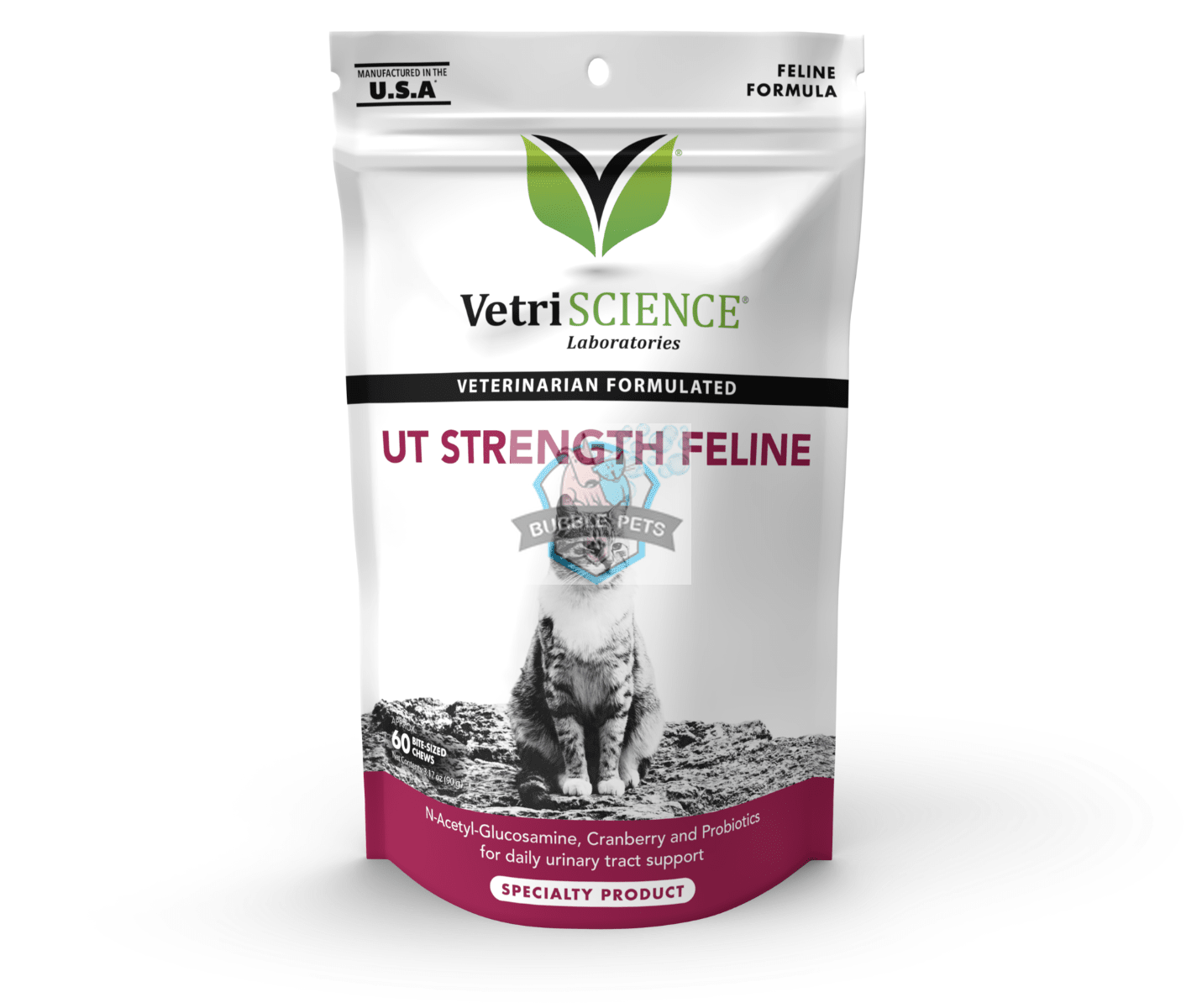 VetriScience® - UT Strength Feline Urinary Tract Supplement for Cats ...