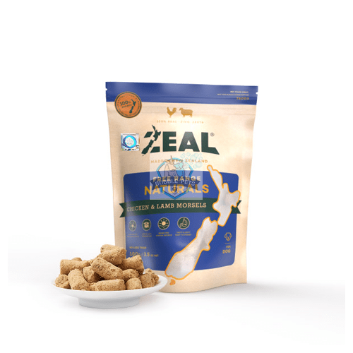 Zeal Free Range Freeze Dried Chicken & Lamb Morsels Dog Cat Treats (Buy 2 Get 1 Free)
