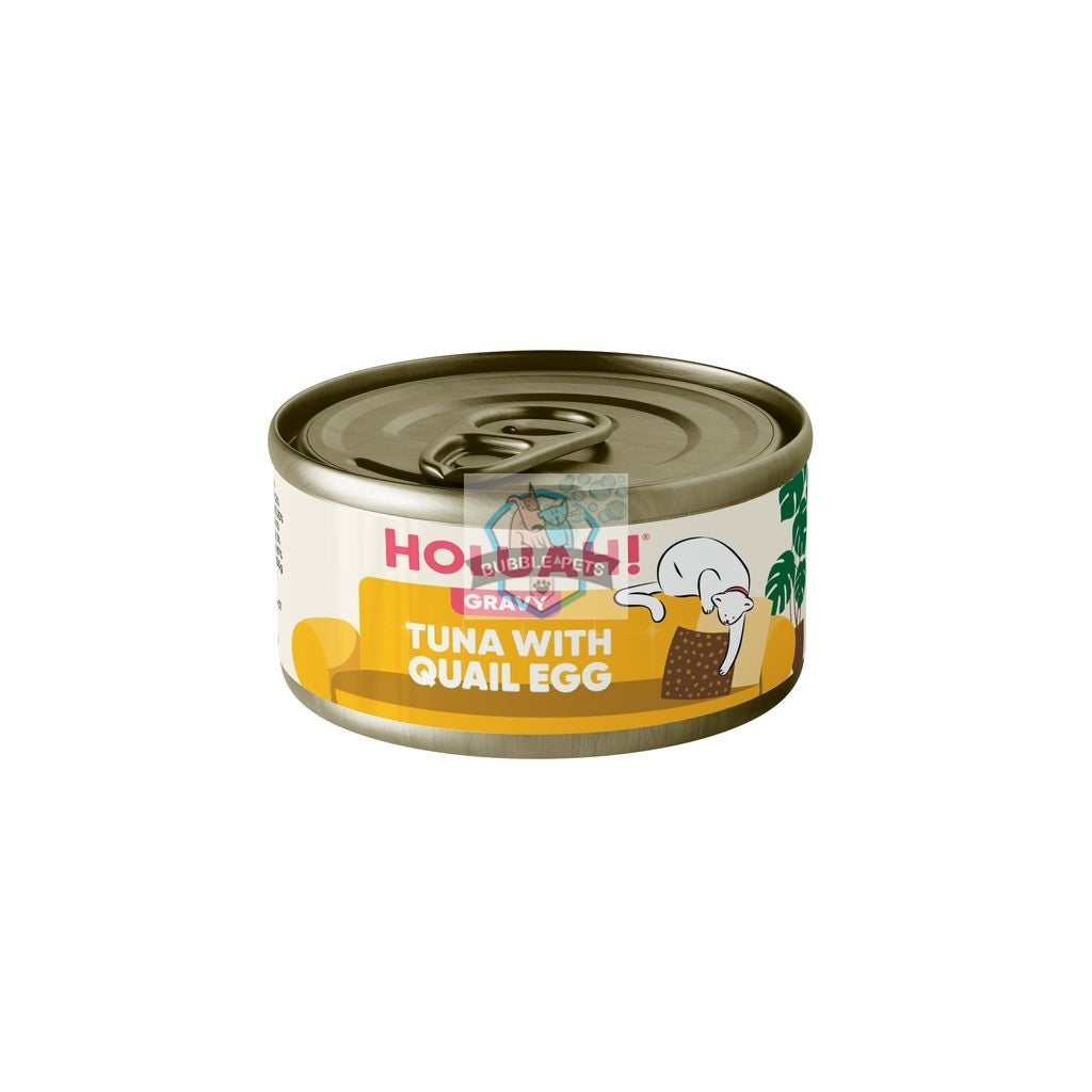 NEW: Holuah! Tuna with Quail Egg Gravy Canned Cat Food