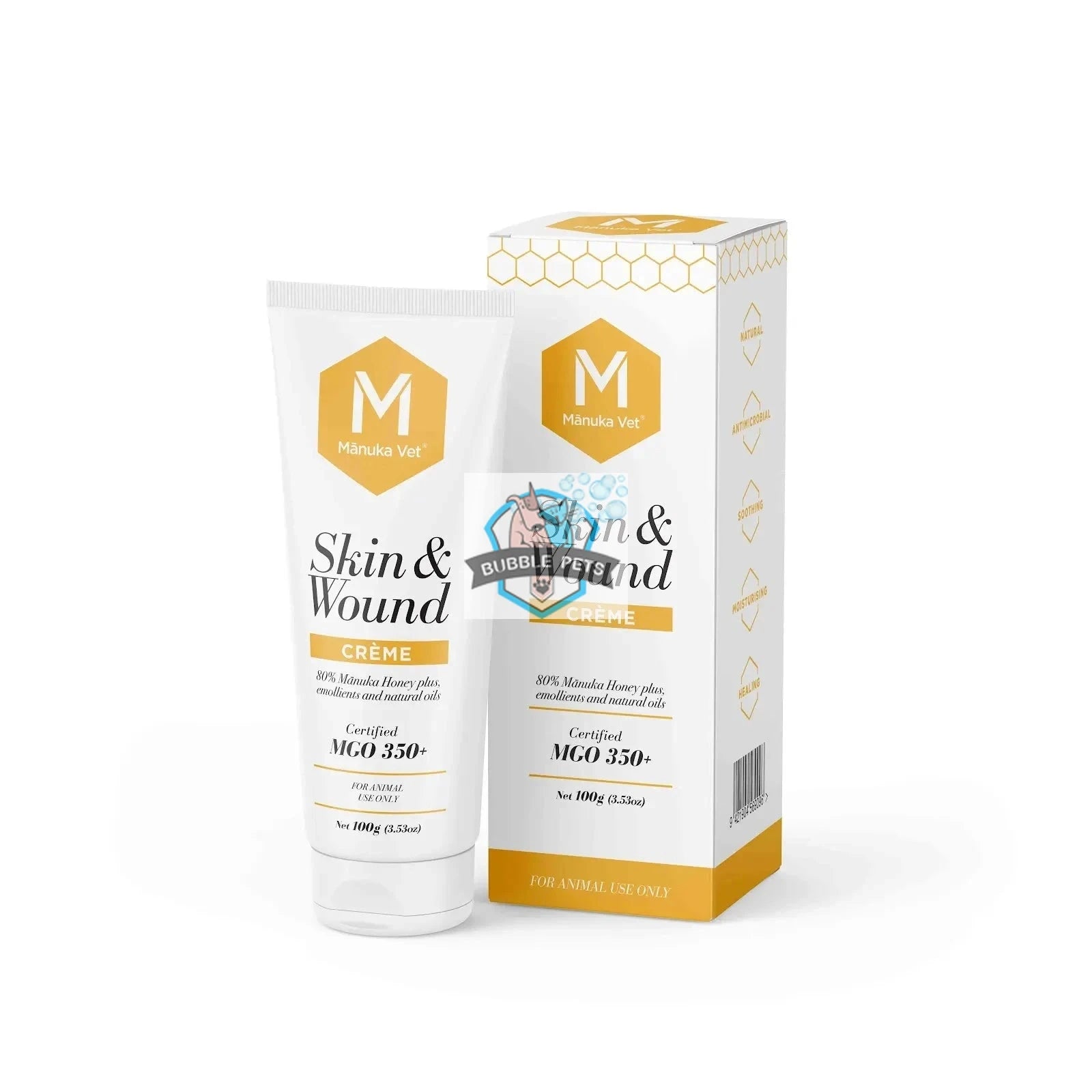 Manuka Vet Skin & Wound Creme (100g tube)