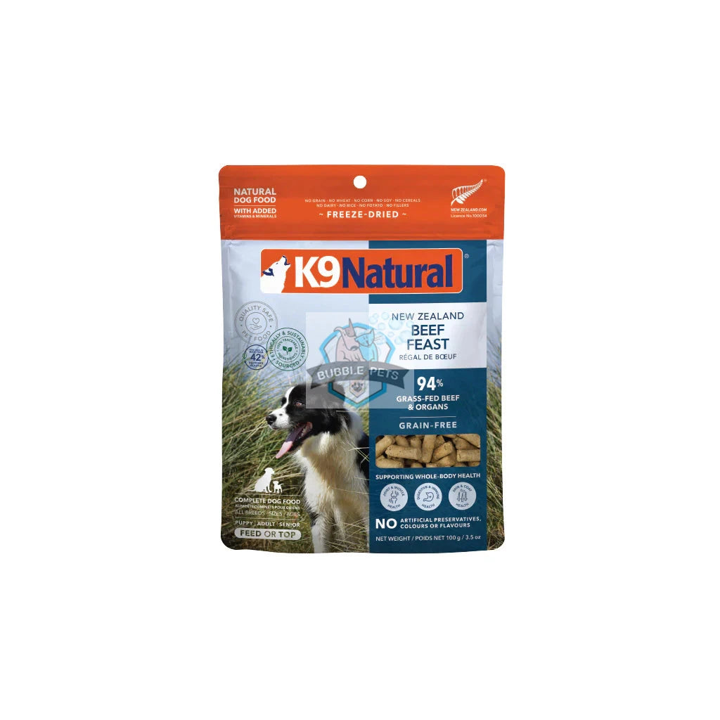 K9 Natural Freeze Dried Beef Feast Dog Food