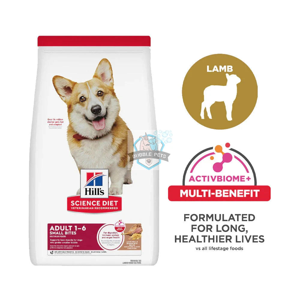 Hills Science Diet Adult Lamb Meal and RIce Small Bites Dry Dog Food