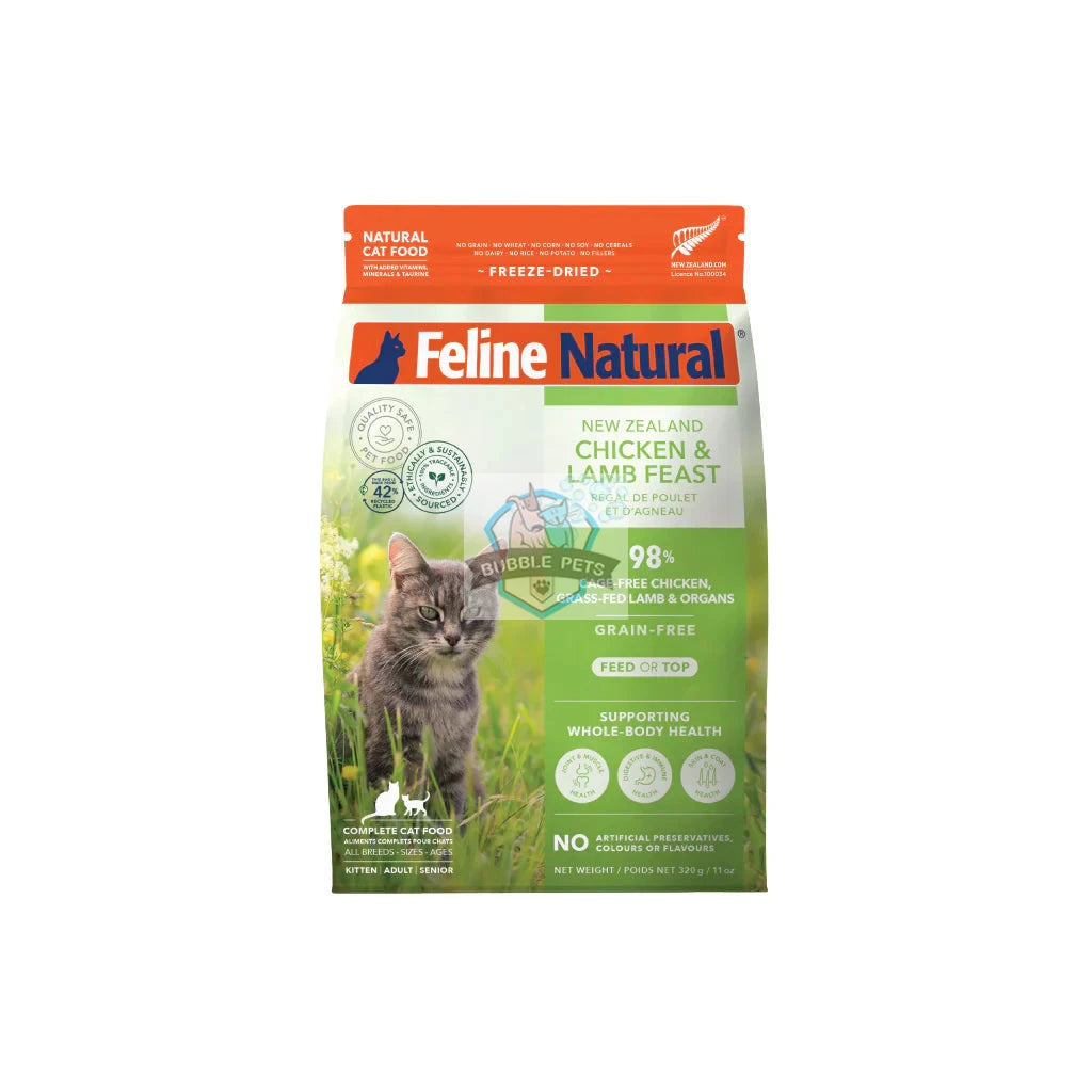 K9 Feline Natural Chicken and Lamb Raw Freeze Dried Cat Food