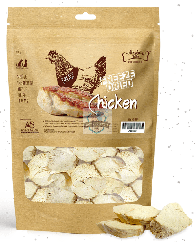 Absolute Bites Freeze Dried Chicken Treats