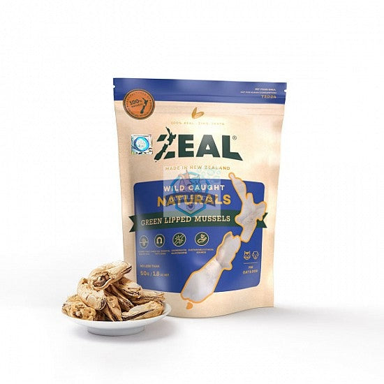 Zeal Free Range Freeze Dried Green Lipped Mussels Dog Cat Treats (Buy 2 Get 1 Free)