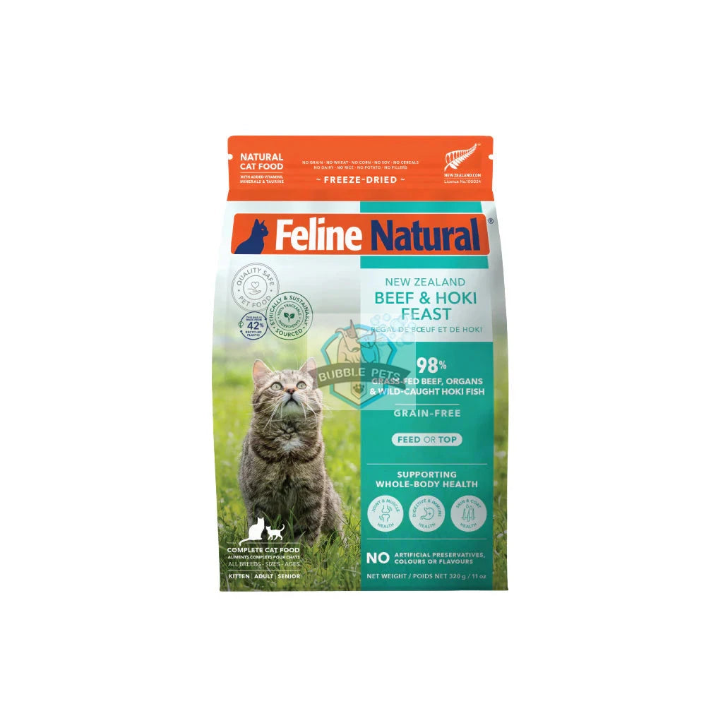 K9 Feline Natural Beef and Hoki Raw Freeze Dried Cat Food