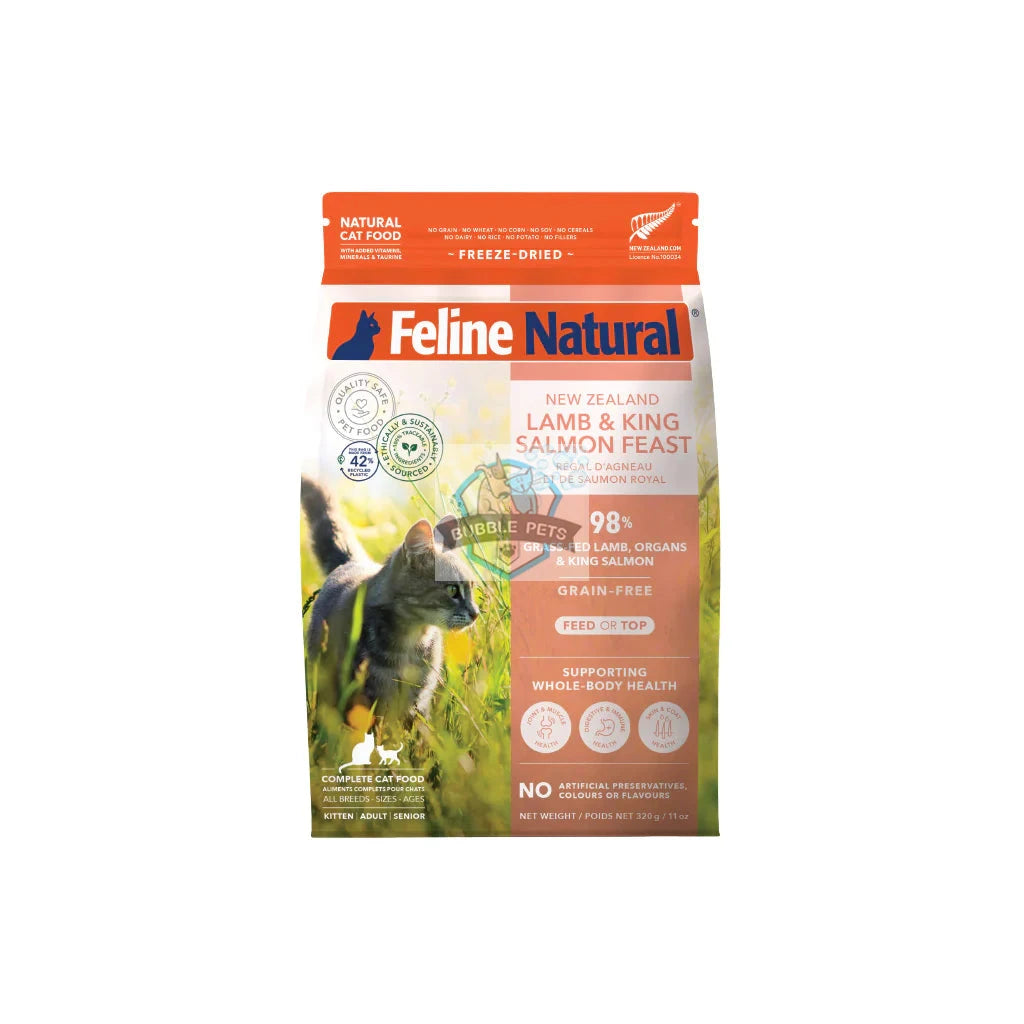 K9 Feline Natural Lamb and Salmon Raw Freeze Dried Cat Food