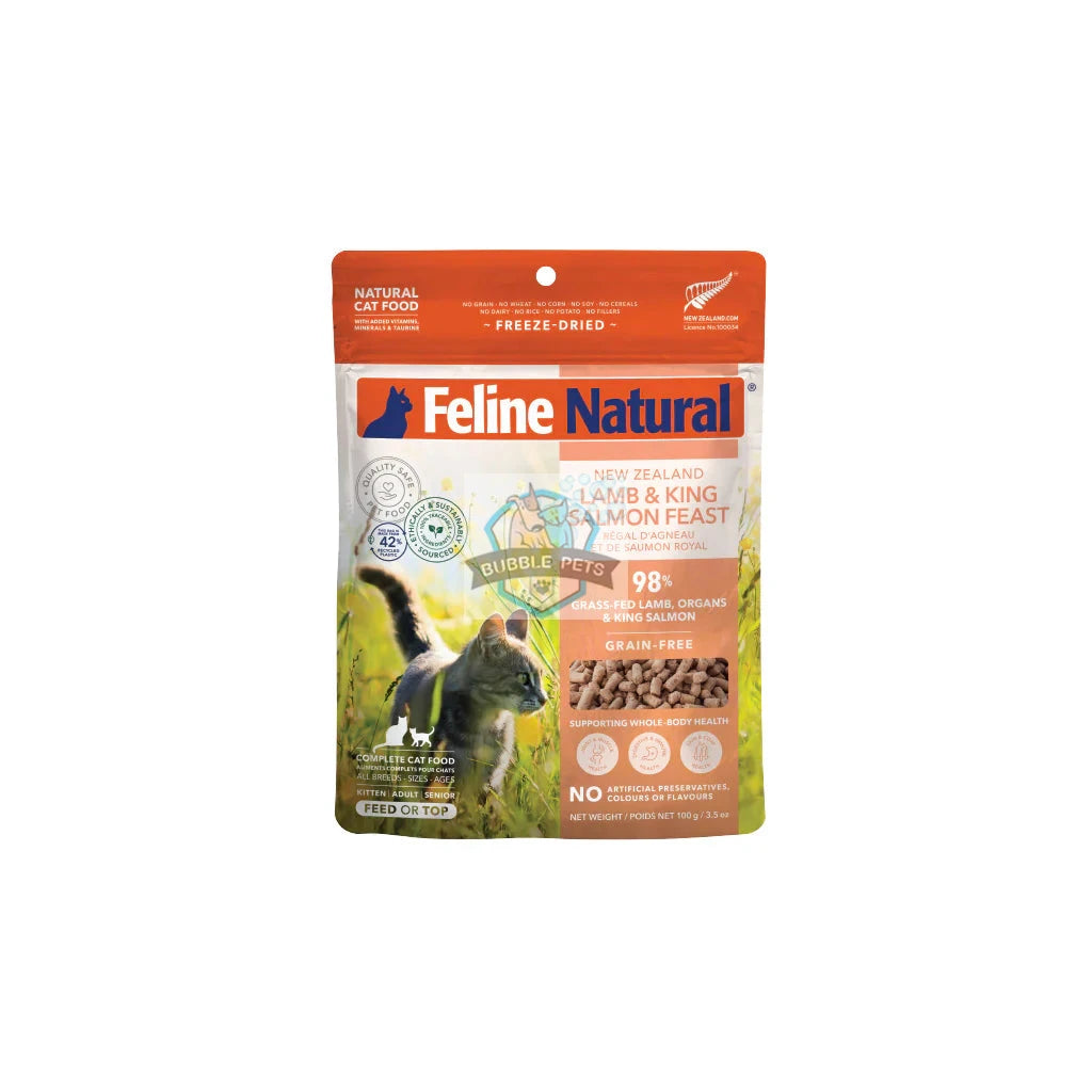 K9 Feline Natural Lamb and Salmon Raw Freeze Dried Cat Food