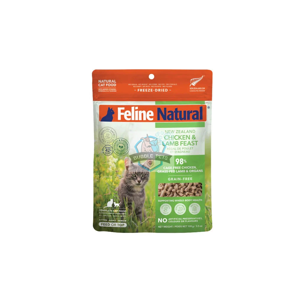 K9 Feline Natural Chicken and Lamb Raw Freeze Dried Cat Food