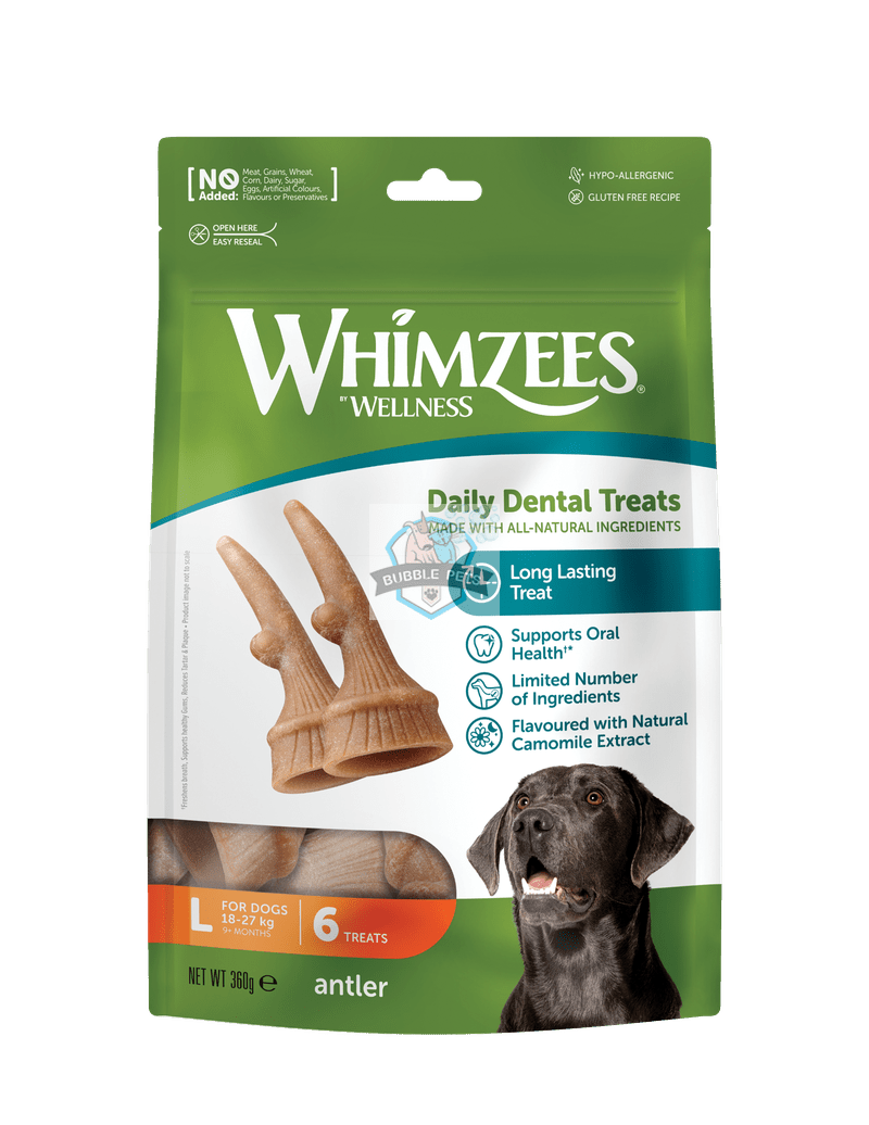 PROMOTION: Whimzees Soft Dental Treats for Dogs - Value Bag