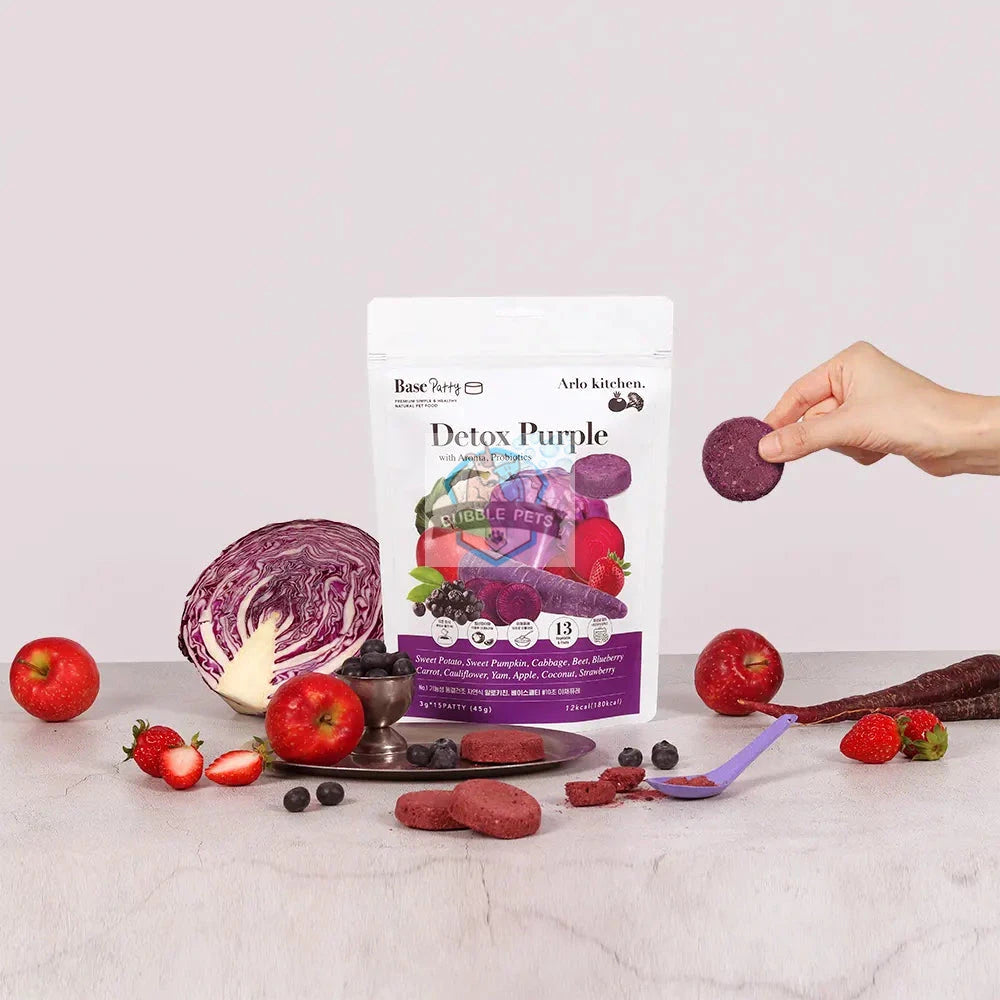 Arlo Kitchen Detox Purple Freeze Dried Veggie Patties