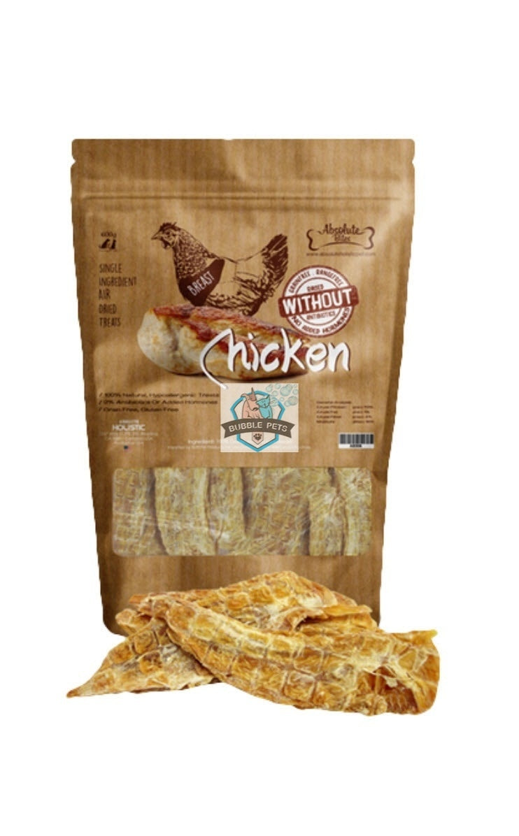 20% OFF PROMO Absolute Bites Air Dried Chicken Breast Treats