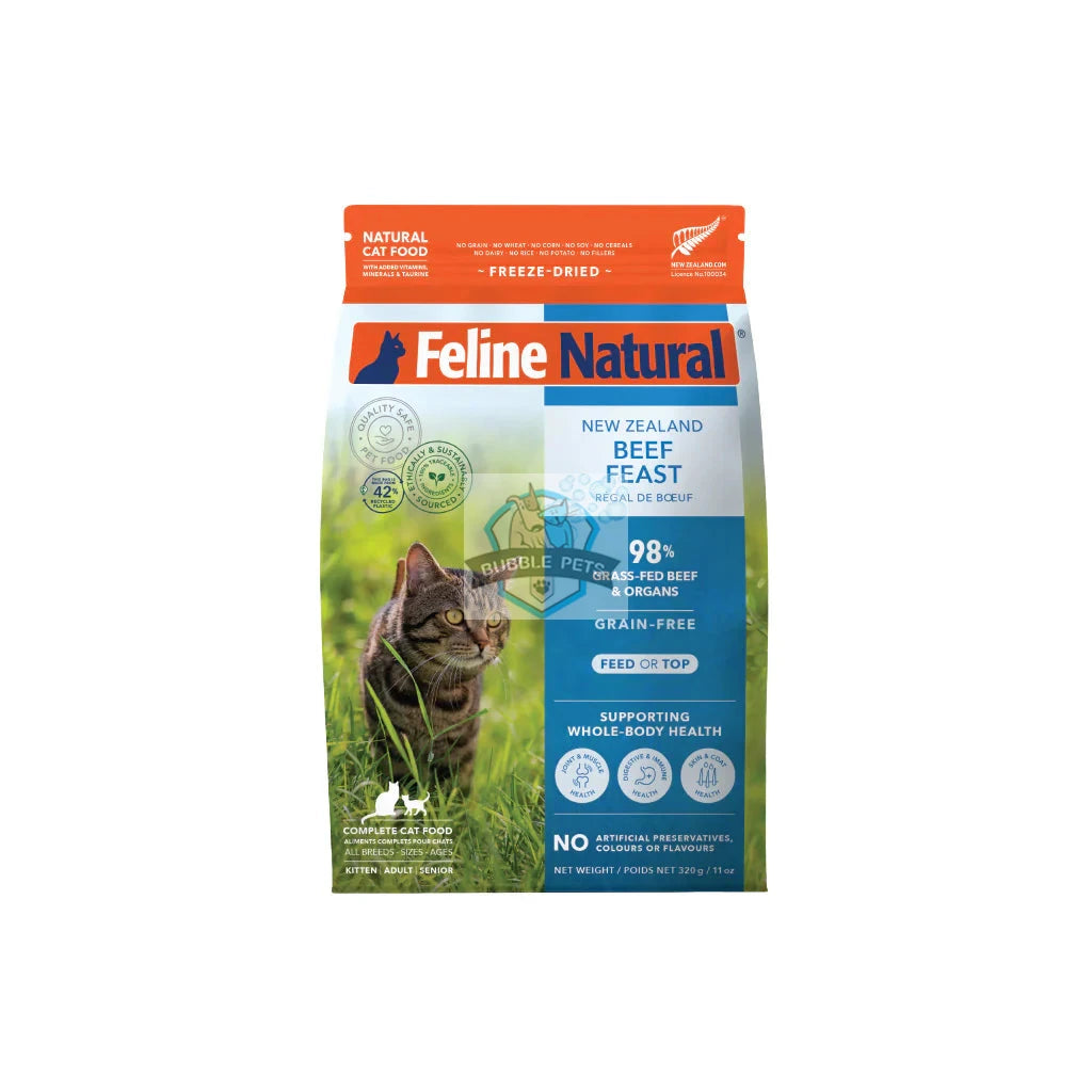 K9 Feline Natural Beef Raw Freeze Dried Cat Food
