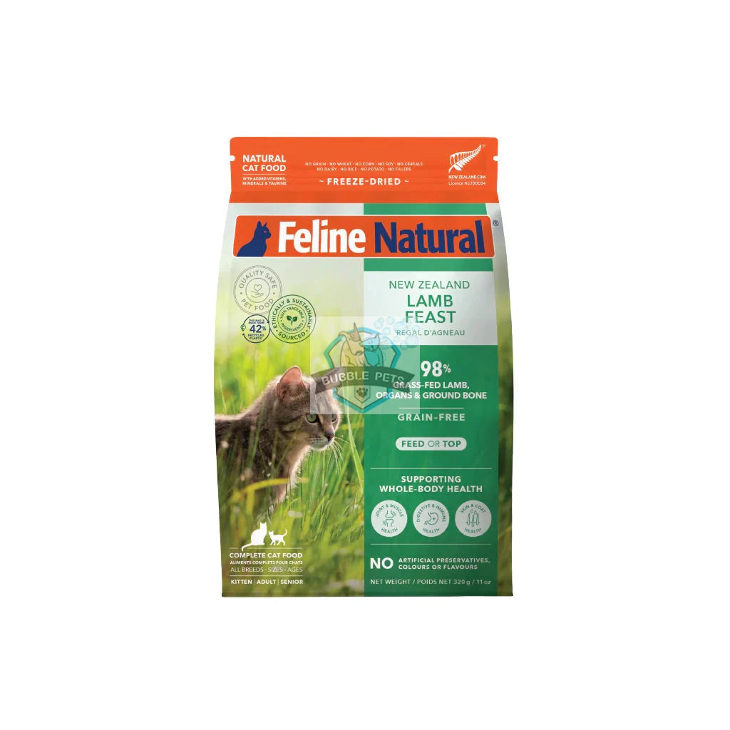 K9 Feline Natural Lamb Raw Freeze Dried Cat Food