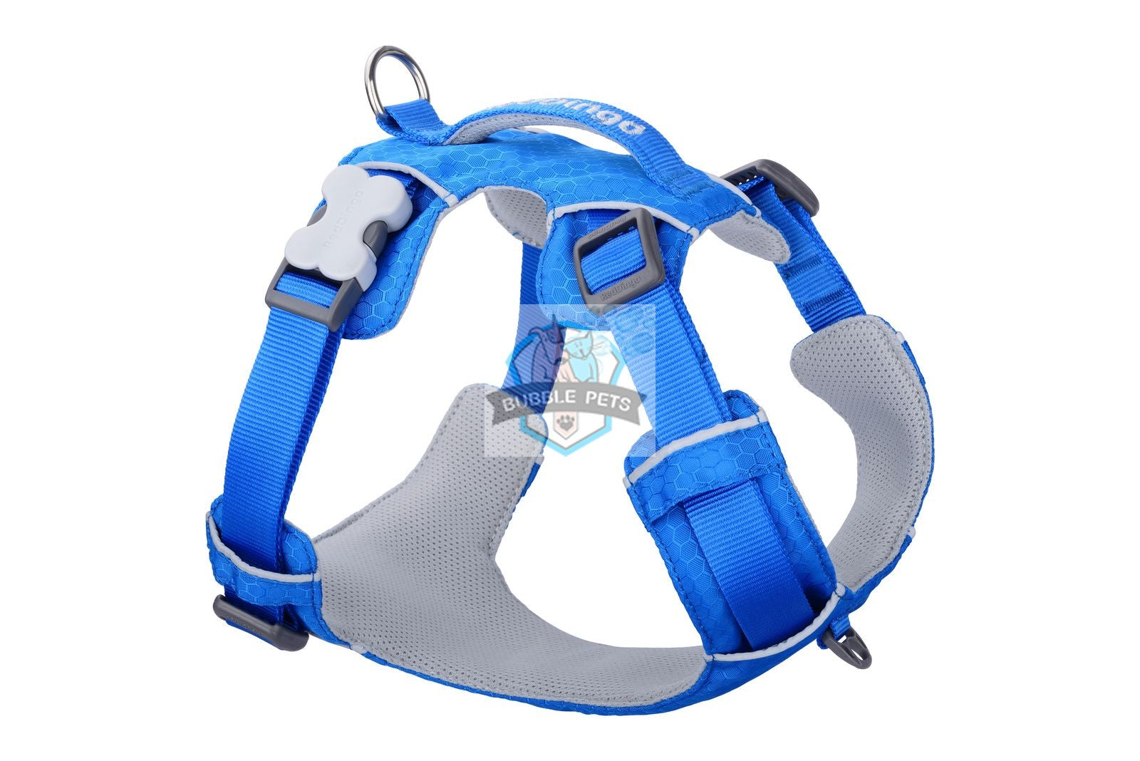 Red Dingo Short Harness - Electric Blue
