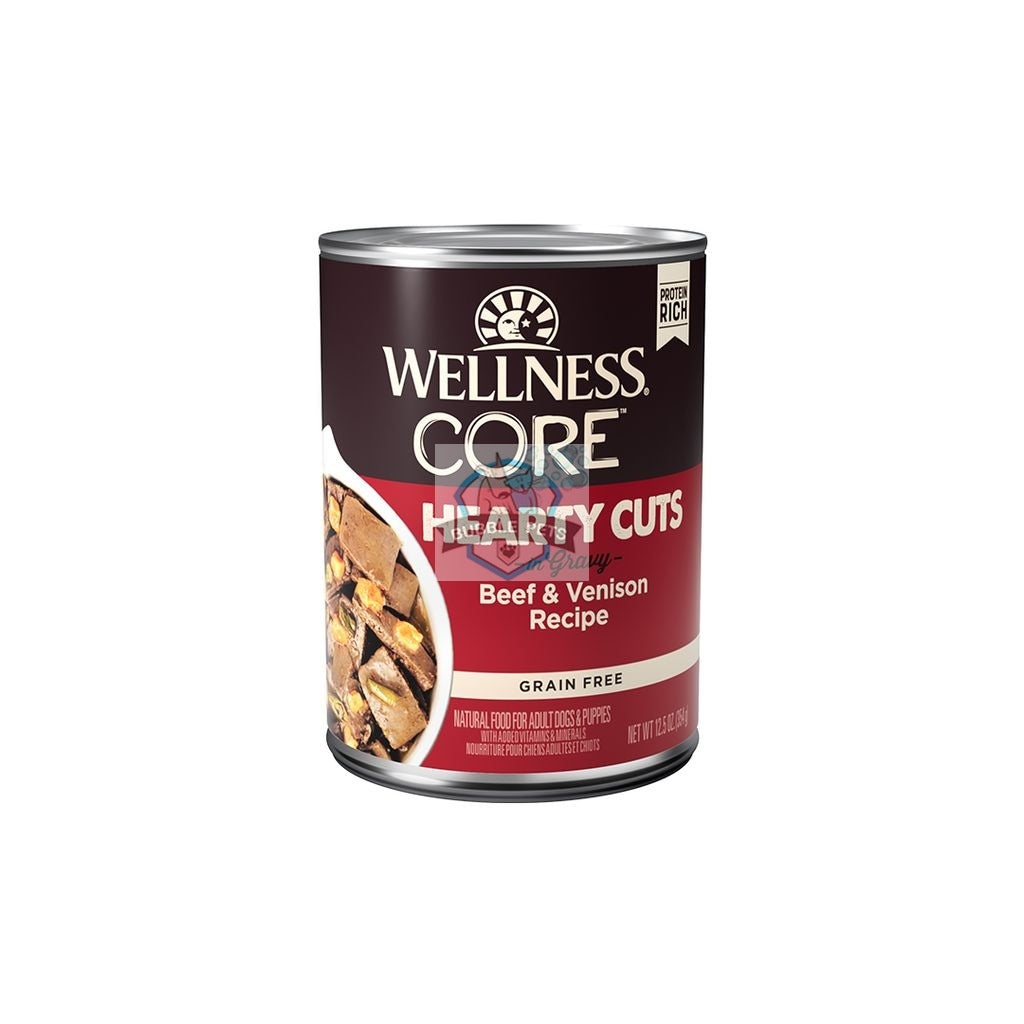 Wellness CORE Grain-Free Hearty Cuts in Gravy Gravy Beef & Venison Wet Dog Food