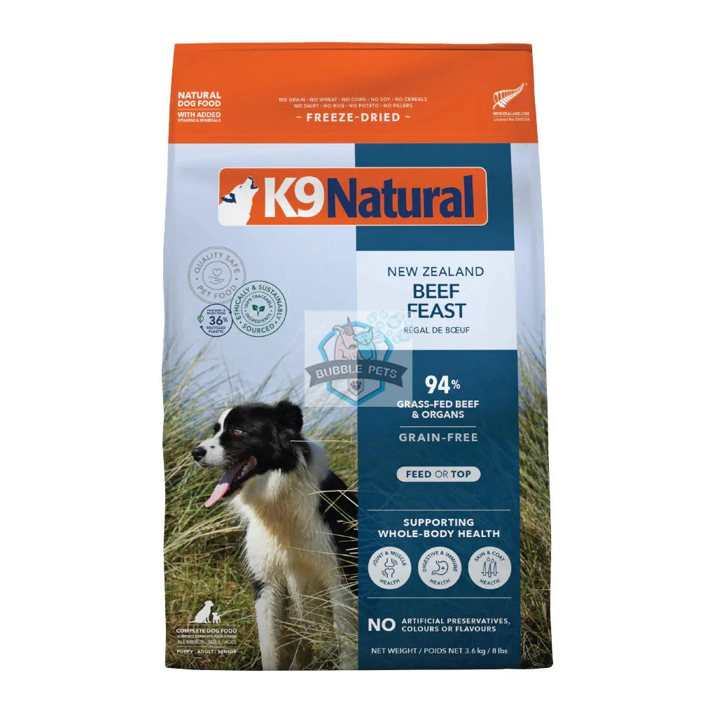 K9 Natural Freeze Dried Beef Feast Dog Food