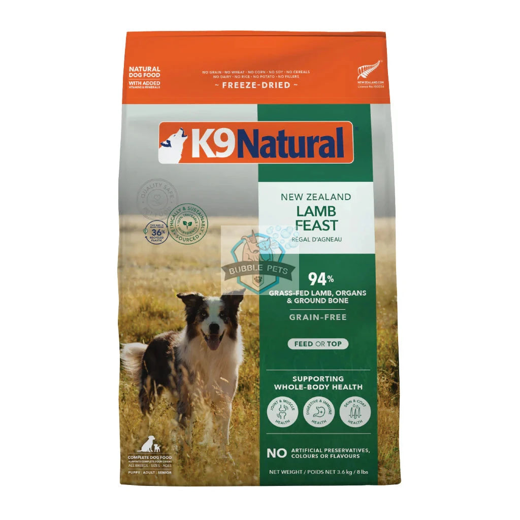 K9 Natural Lamb Freeze Dried Feast Dog Food