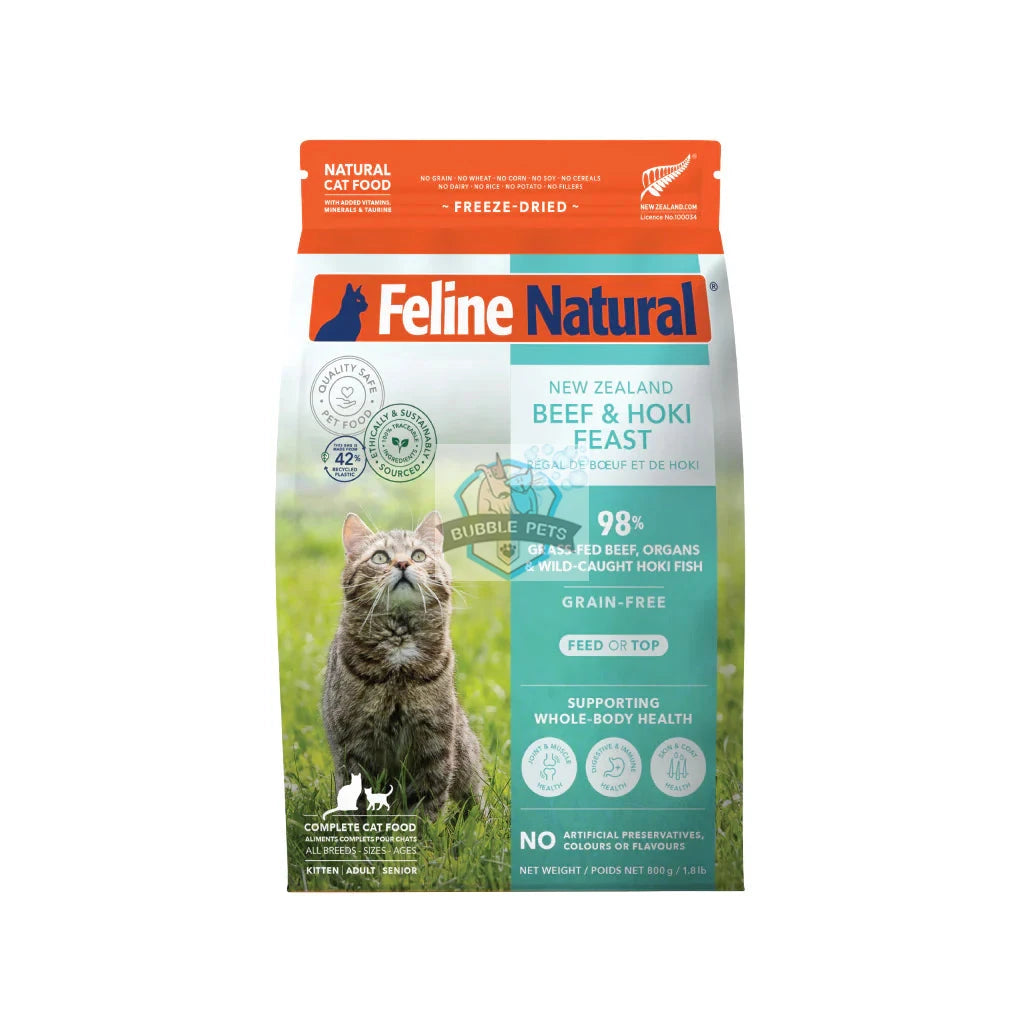 K9 Feline Natural Beef and Hoki Raw Freeze Dried Cat Food