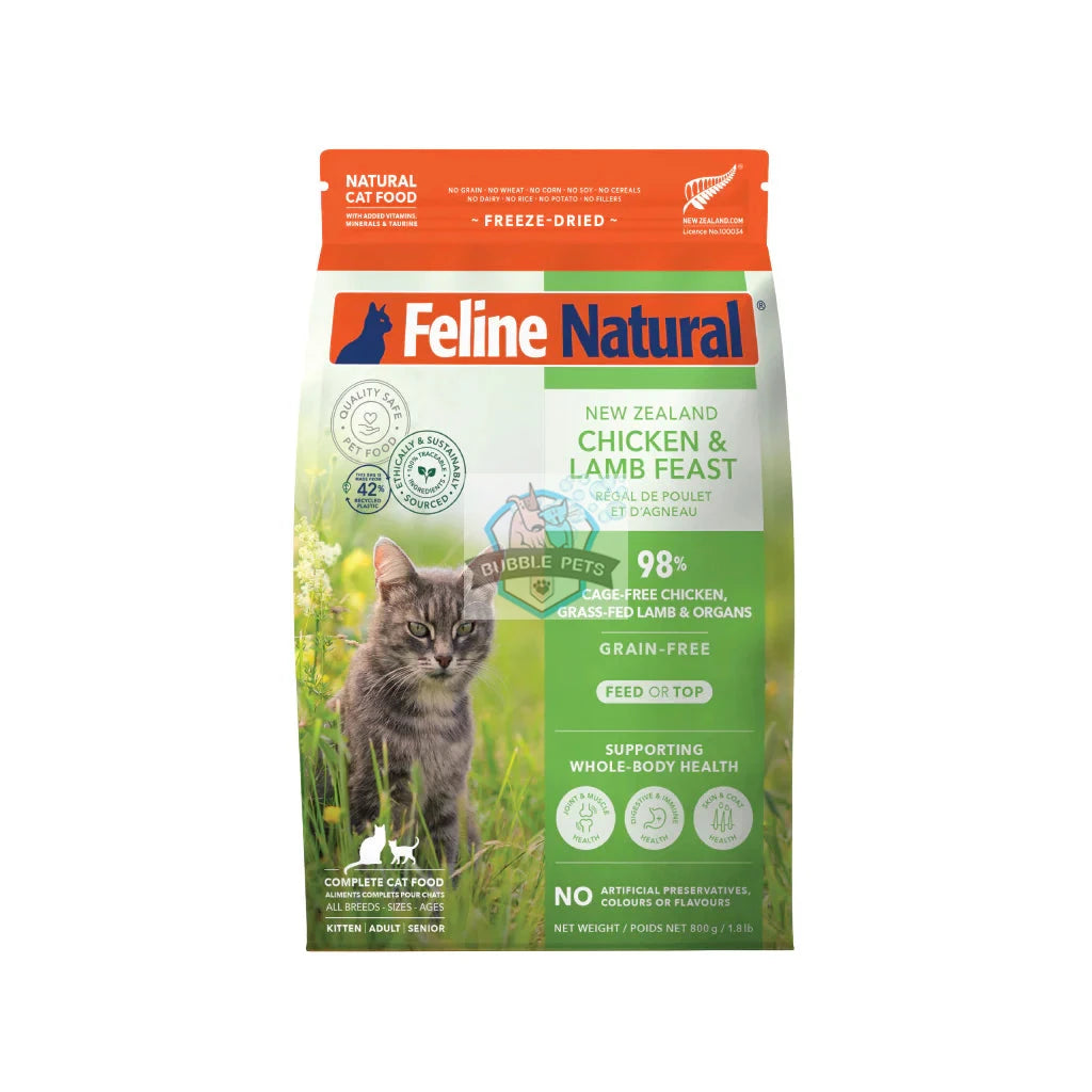 K9 Feline Natural Chicken and Lamb Raw Freeze Dried Cat Food