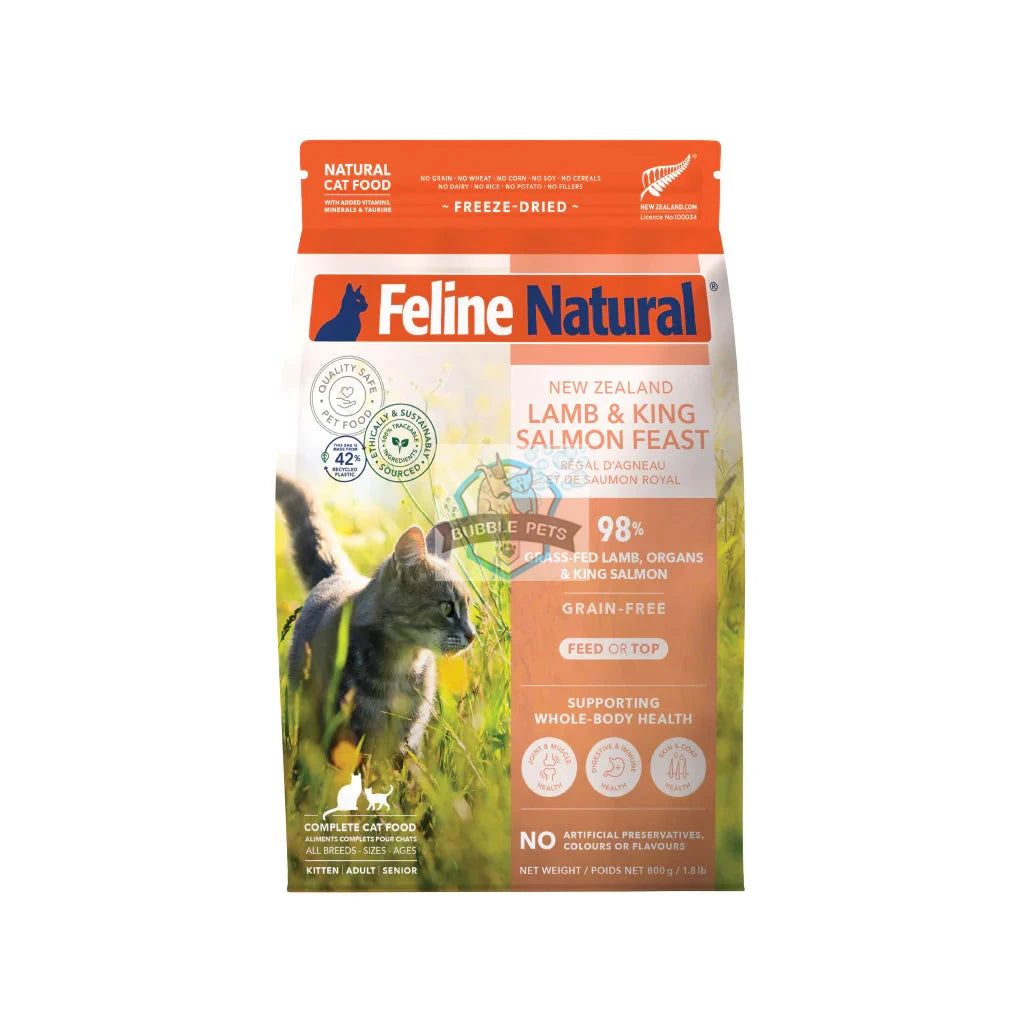 K9 Feline Natural Lamb and Salmon Raw Freeze Dried Cat Food